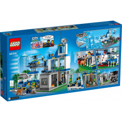 Klocki LEGO 60316 - Posterunek policji CITY